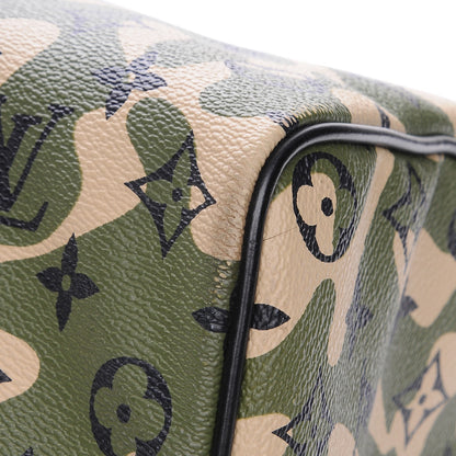 Louis Vuitton Monogramouflage Speedy 35 8 of 8