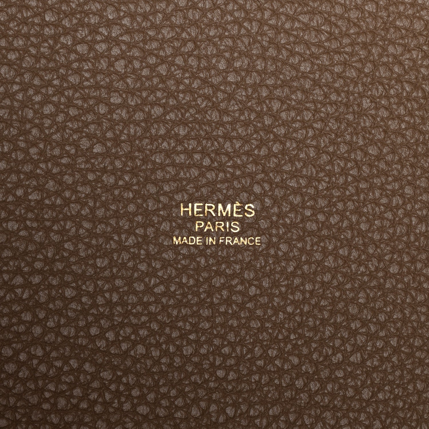 Hermes Taurillon Clemence Picotin Lock 22 MM Etoupe 6 of 12