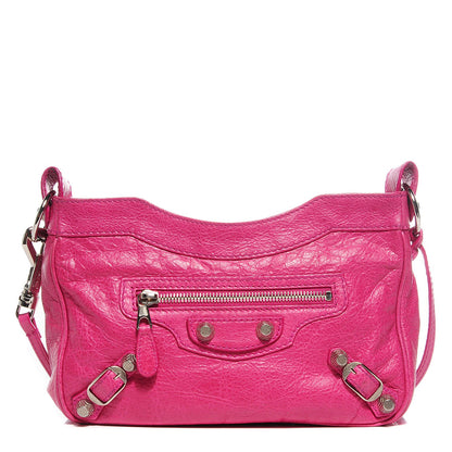 Balenciaga Agneau Giant 12 Silver Hardware Hip Cyclamen 1 of 12
