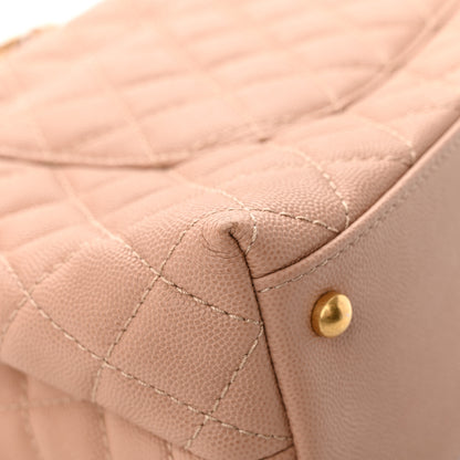 Chanel Caviar Quilted Small Coco Handle Flap Light Pink 11 of 14