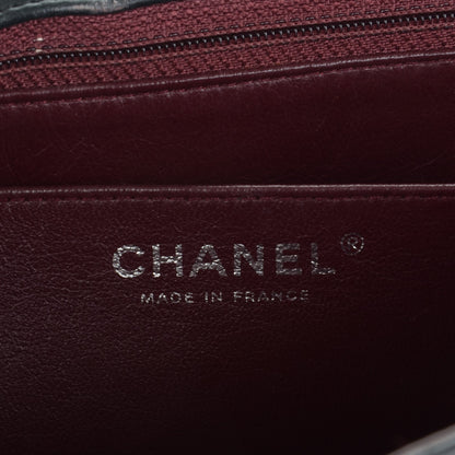 Chanel Lambskin Quilted Jumbo Single Flap Black 6 of 7
