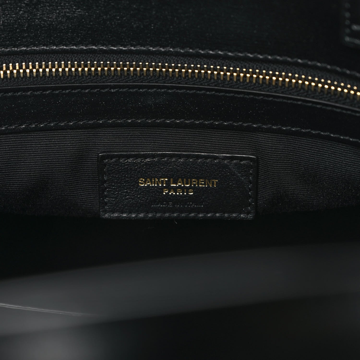 Saint Laurent Calfskin Small Manhattan Shopper Tote Black 6 of 8