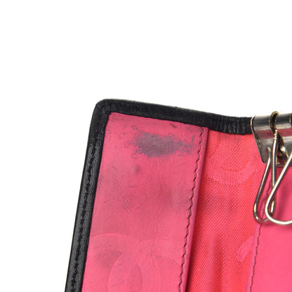 Chanel Calfskin Quilted Cambon 6 Key Holder Black 8 of 11