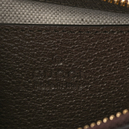 Gucci GG Supreme Monogram Textured Dollar Calfskin Small Ophidia Hobo Beige Ebony New Acero 6 of 8