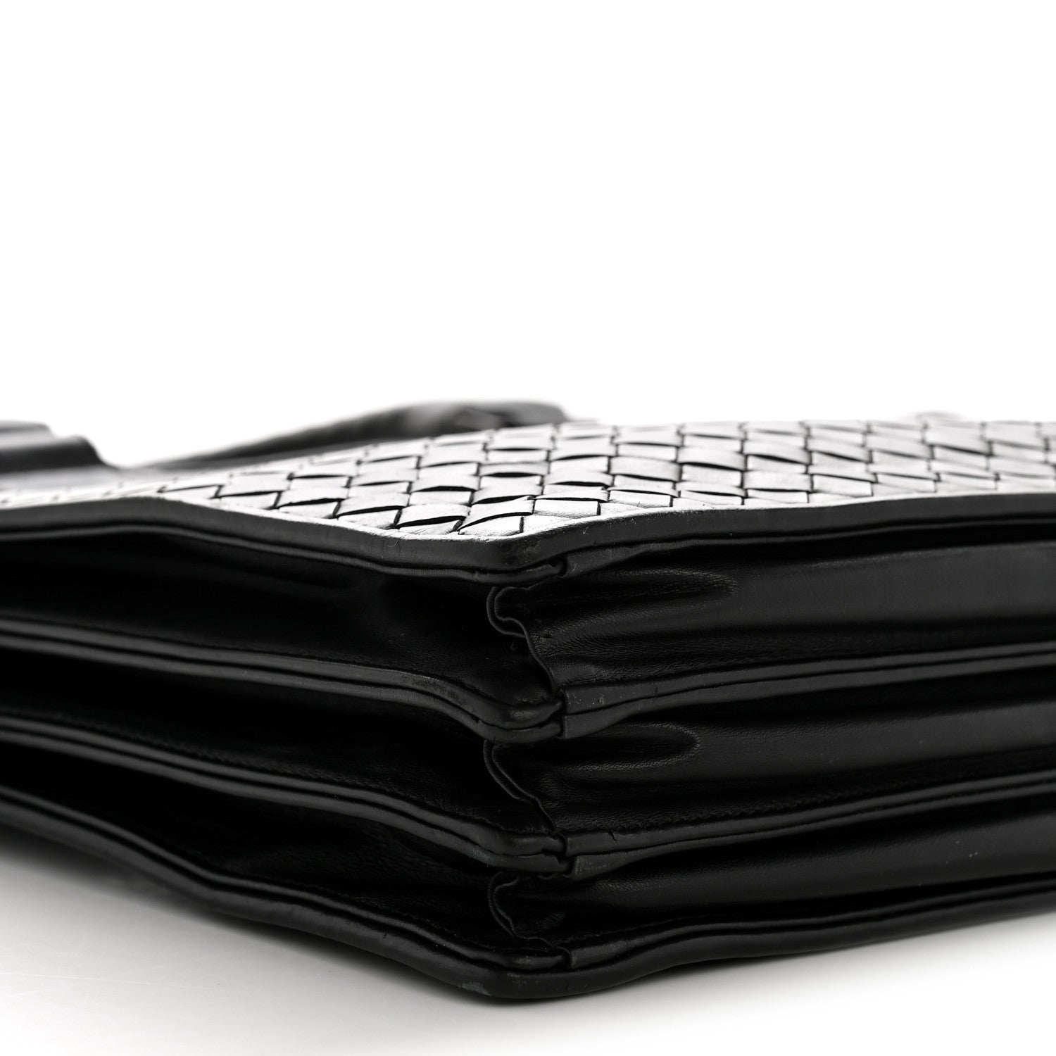 Bottega Veneta Nappa Intrecciato Briefcase Black 9 of 16