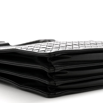 Bottega Veneta Nappa Intrecciato Briefcase Black 9 of 16