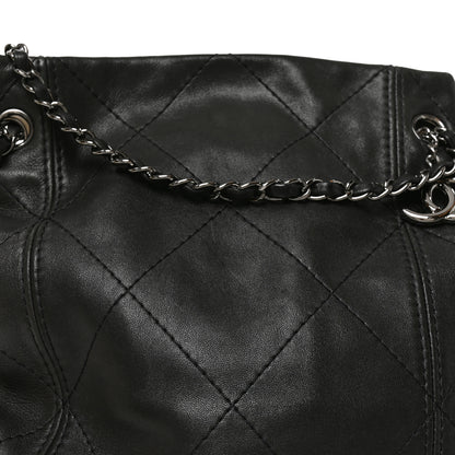 Chanel Lambskin Quilted Small Soft Touch Shoulder Bag Black 8 of 10