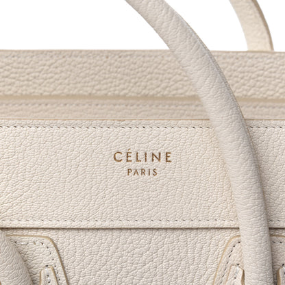 Celine Goatskin Micro Luggage White 11 of 11