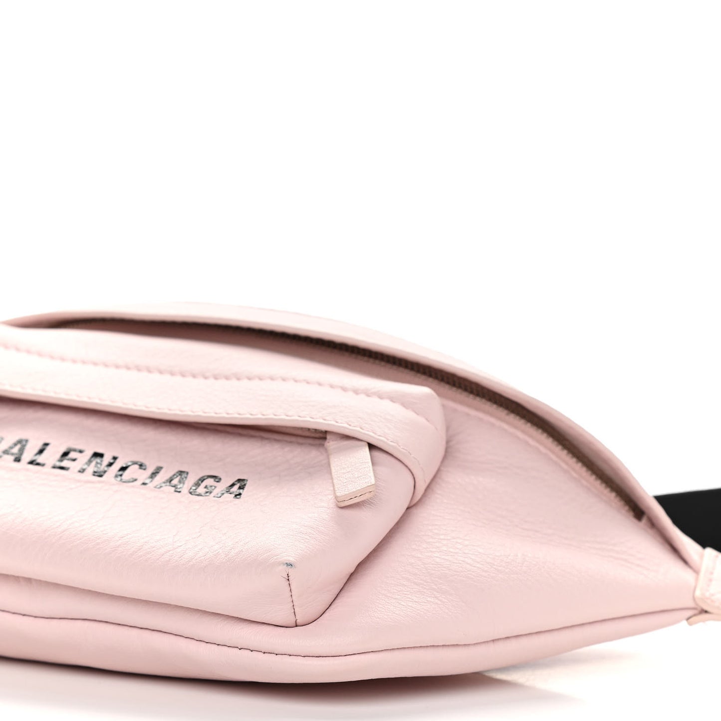 Smooth Double Calfskin Logo Everyday Beltpack XS Light Rose Black