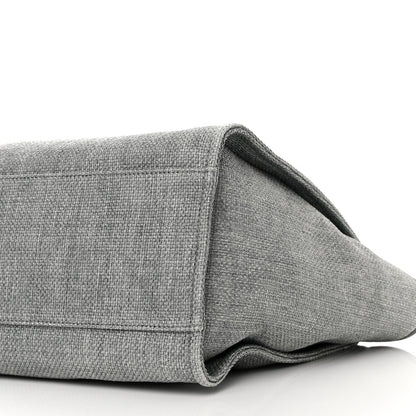 Chanel Canvas Large Deauville Tote Grey 10 of 12