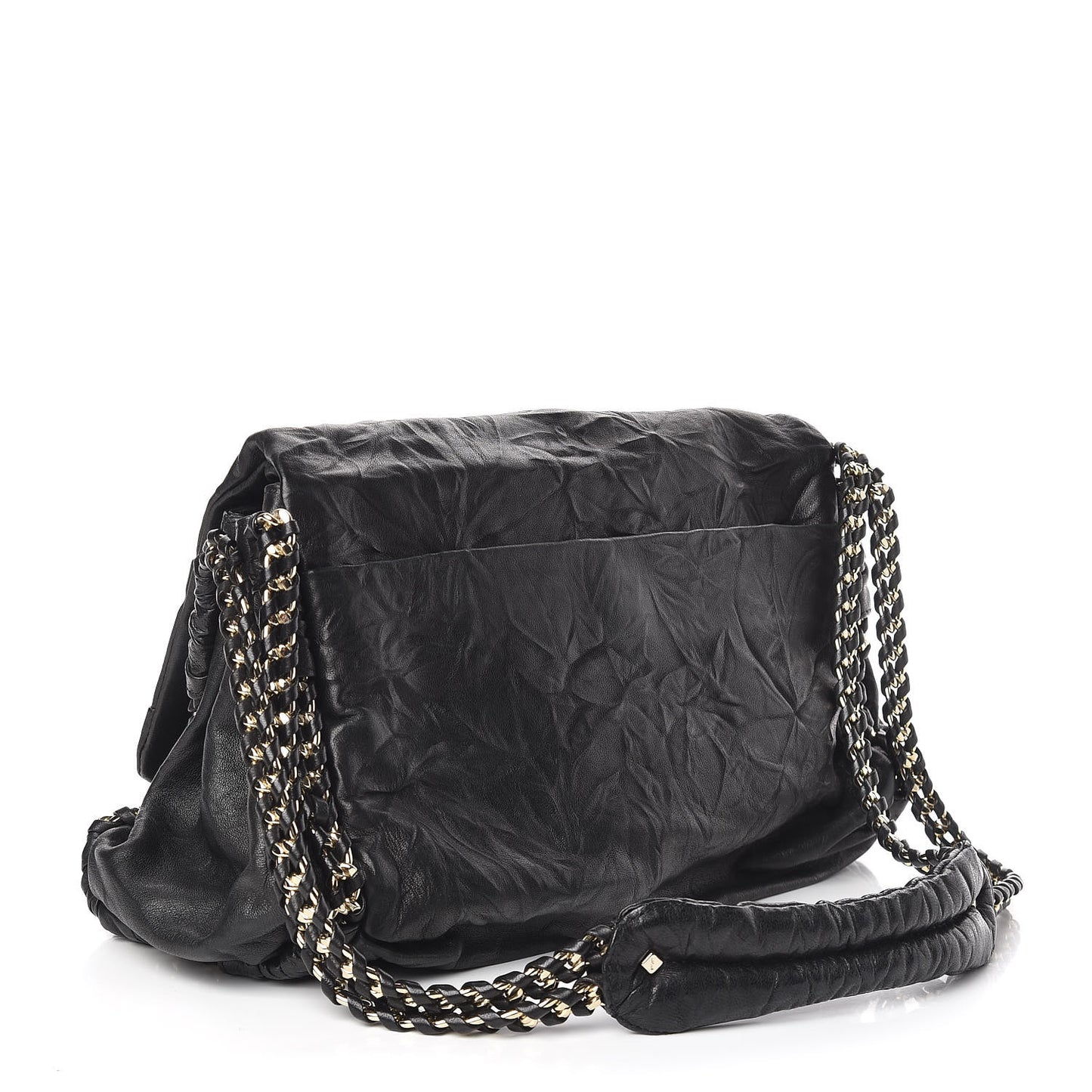 Lambskin Flap Bag Black