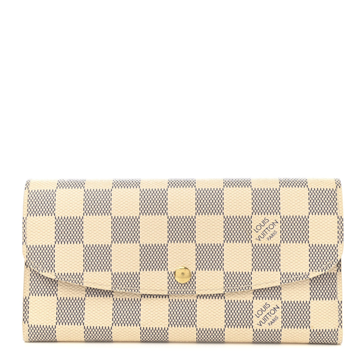 Louis Vuitton Damier Azur Emilie Wallet 1 of 10