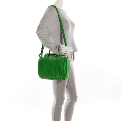 Alexander Wang Suede Rockie Green Silver Hardware 2 of 7