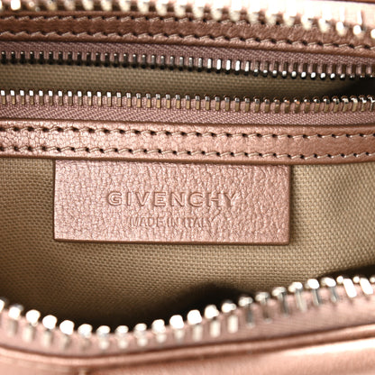 Givenchy Metallic Sugar Goatskin Mini Antigona Light Pink 6 of 12