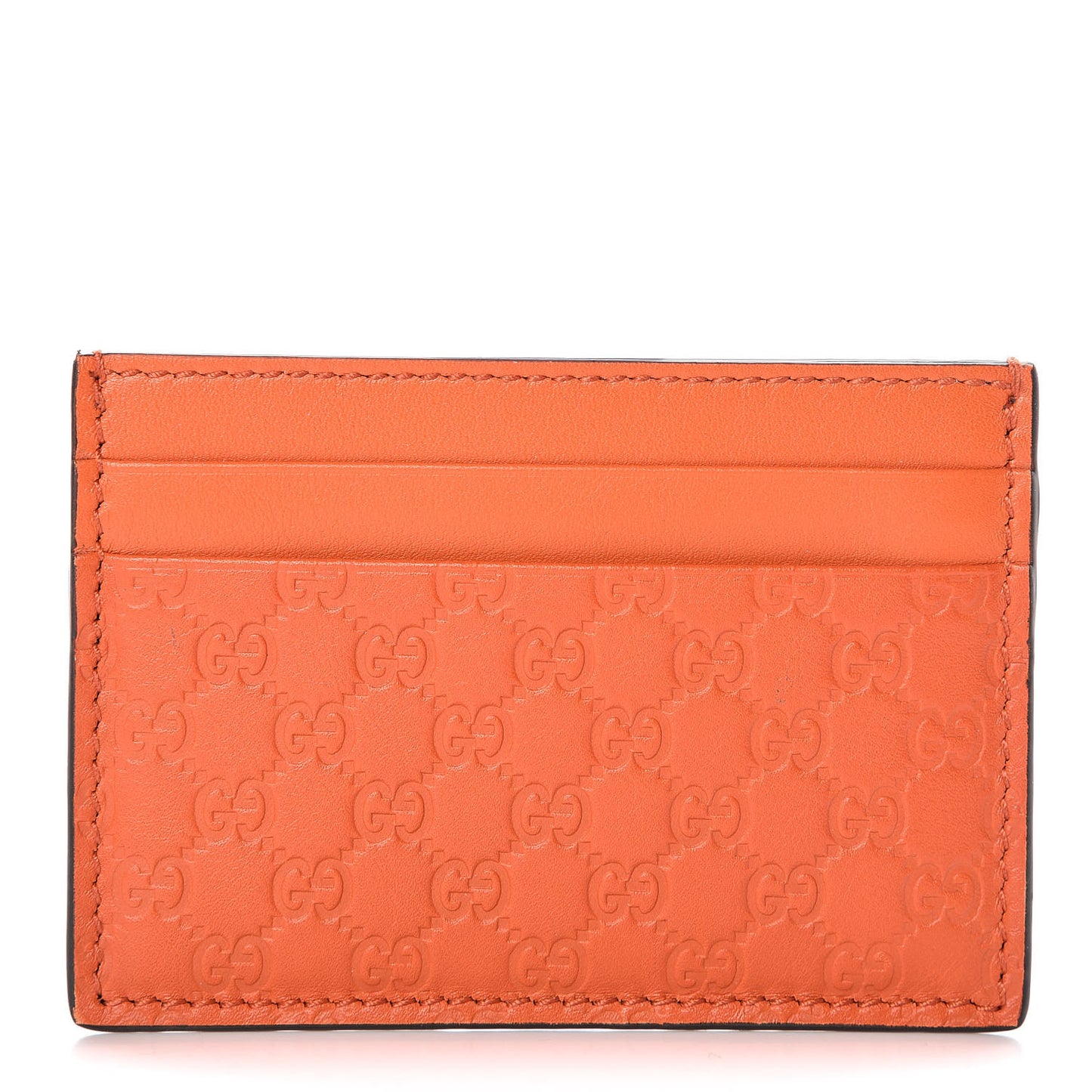 Microguccissima Card Holder Sun Orange