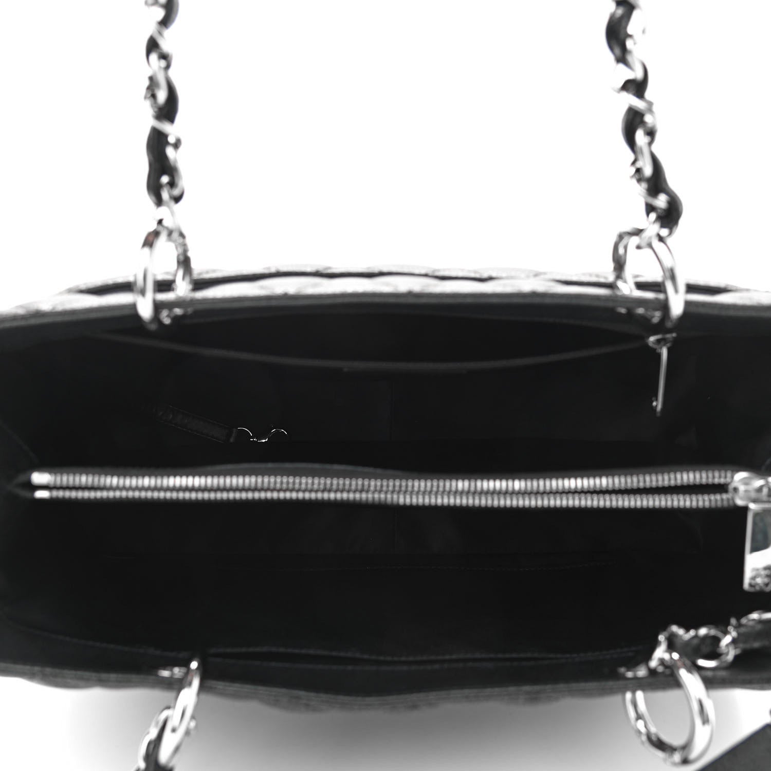 Chanel Caviar Quilted Grand Shopping Tote GST Black 5 of 11