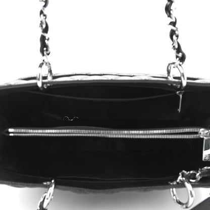Chanel Caviar Quilted Grand Shopping Tote GST Black 5 of 11
