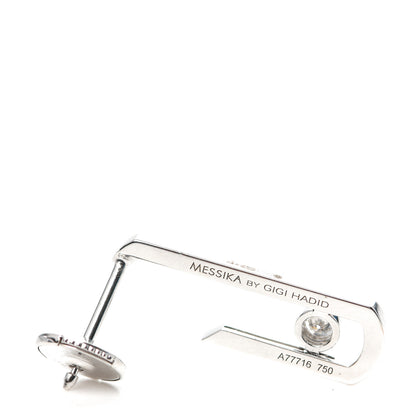 Messika X GIGI HADID 18K White Gold Diamond Move Single Earring 3 of 4