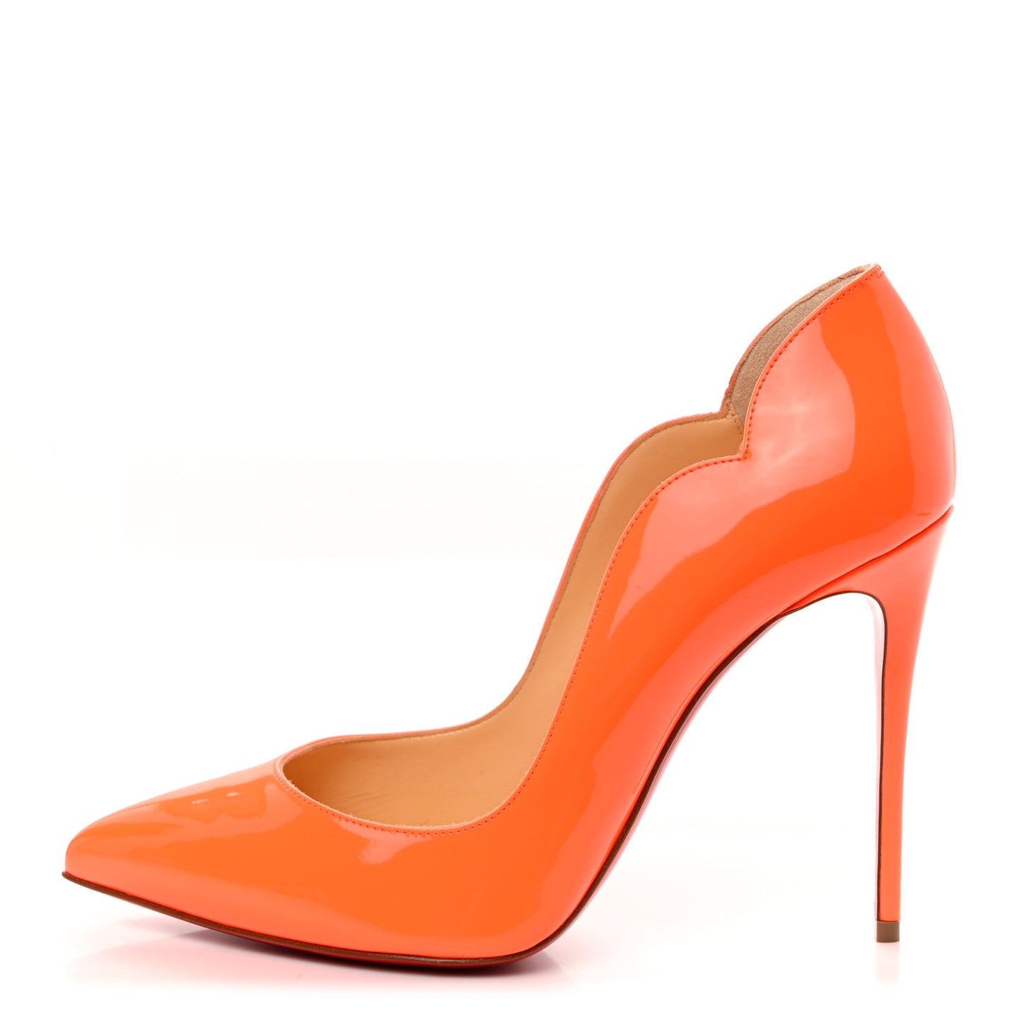 Patent Hot Chick 100 Pumps 38 Sunset