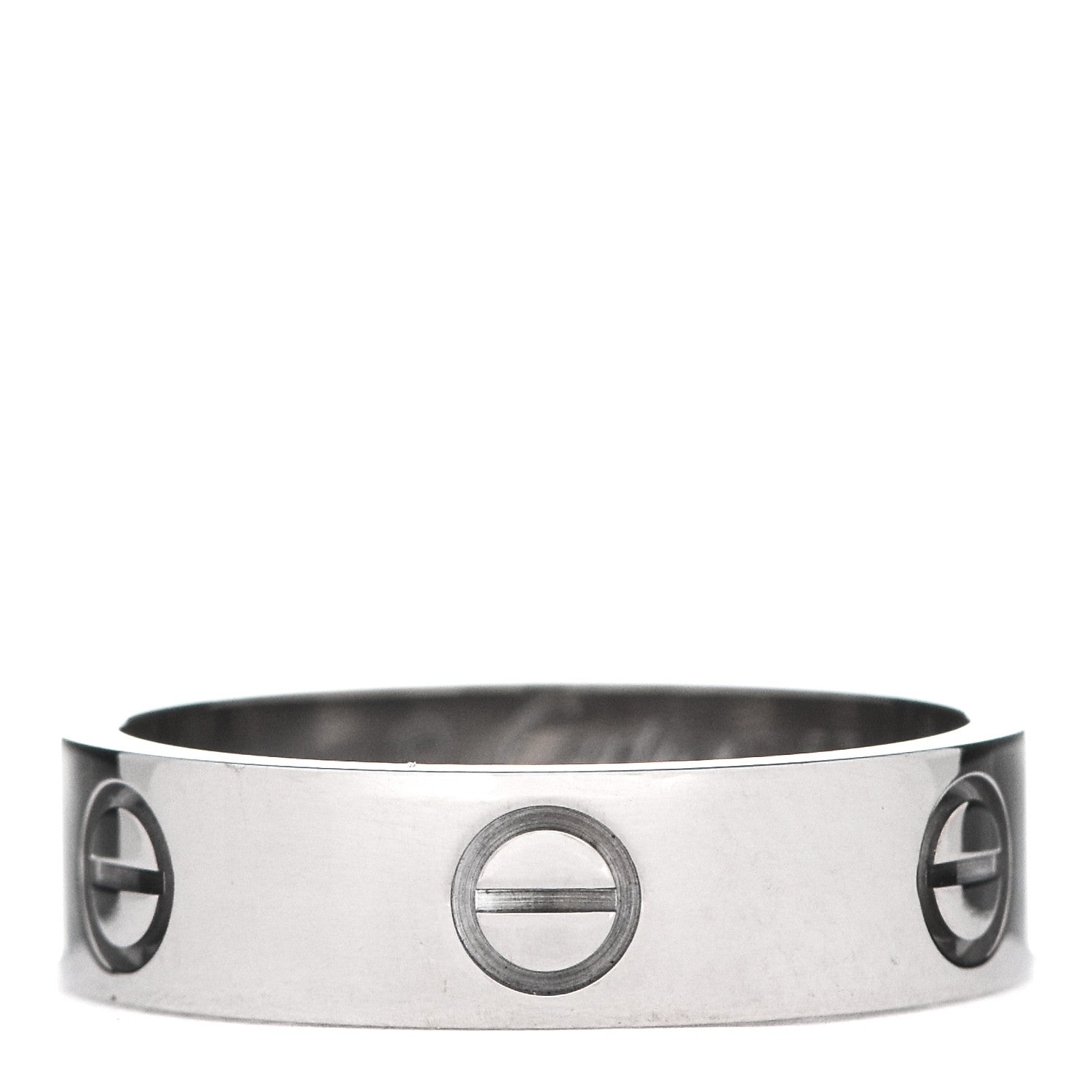 Cartier 18K White Gold 5.5mm LOVE Ring 57 8 1 of 4