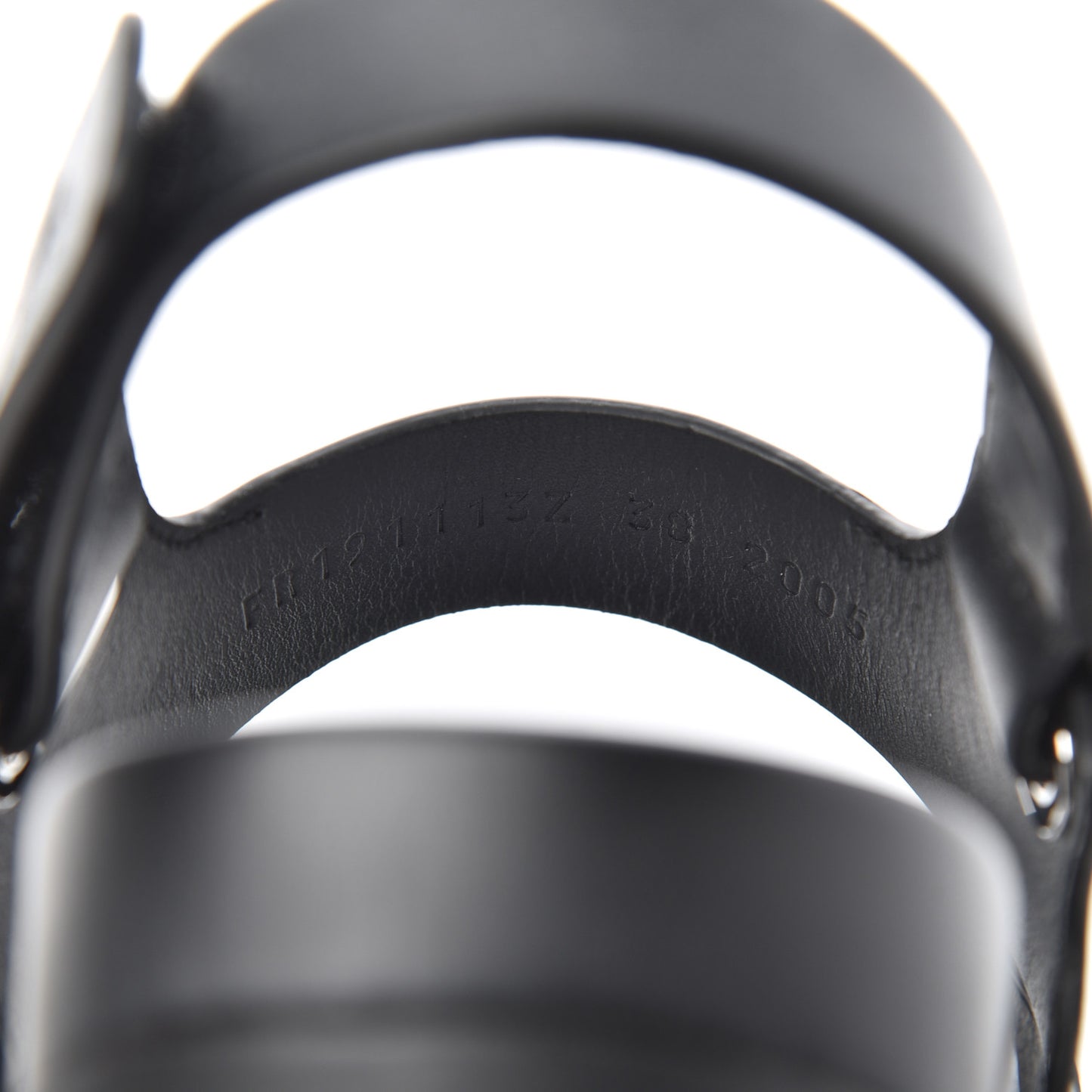 Calfskin Womens Takara Sandals 38 Black