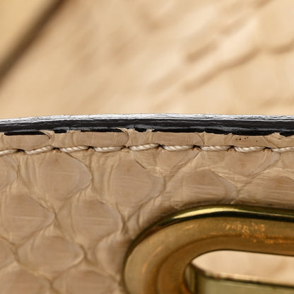 Chloe Snakeskin Medium Paraty Beige 13 of 17