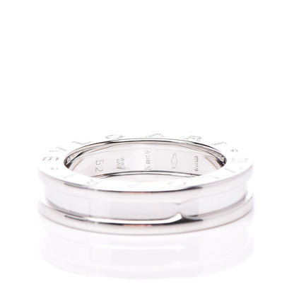 Tiffany BULGARI 18K White Gold B.Zero1 One-Band Ring 52 6 5 of 5