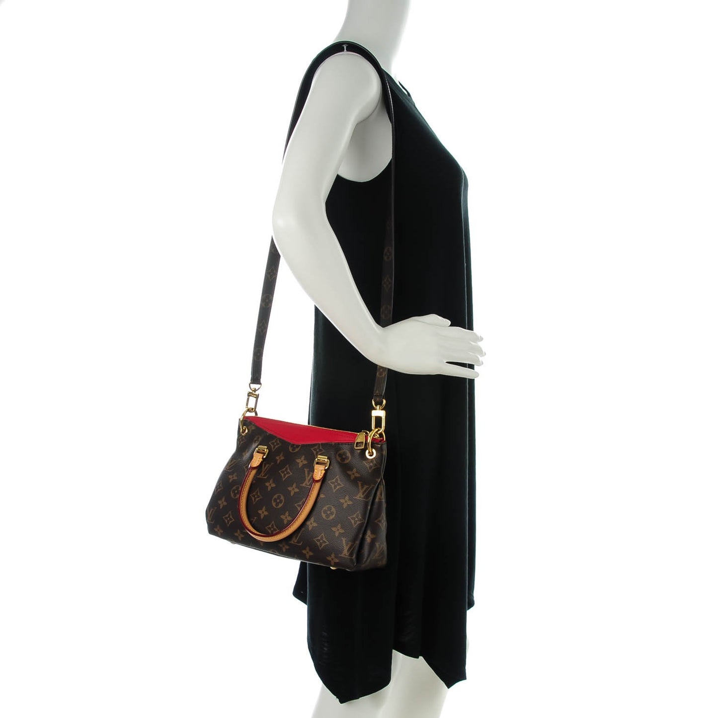Monogram Pallas BB Cherry