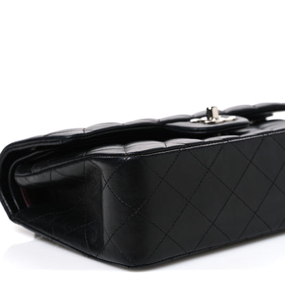 Chanel Lambskin Quilted Small Double Flap Black 9 of 11