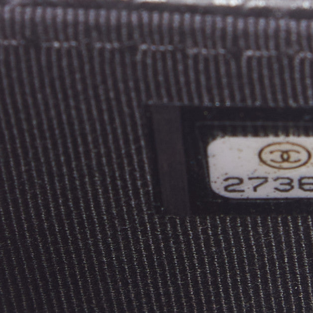 Chanel Caviar Quilted Wallet On Chain WOC Black 9 of 10