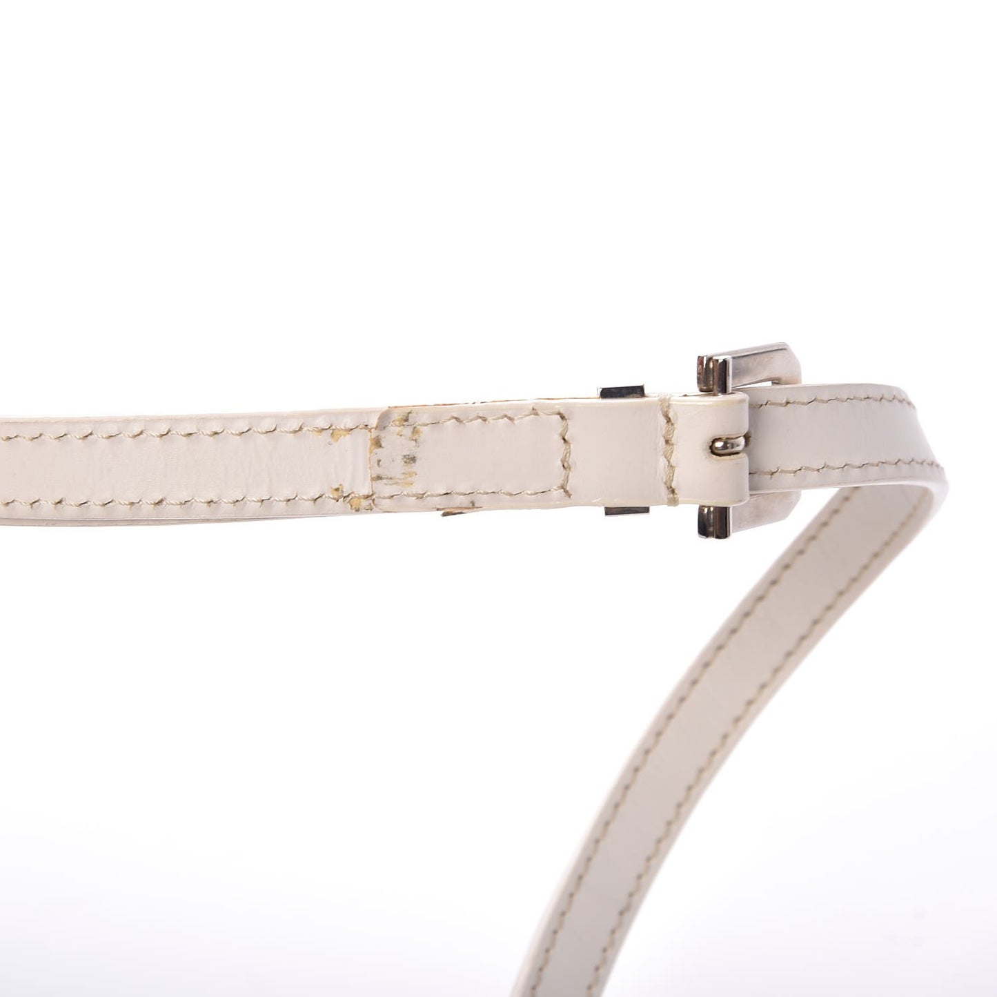 Goyardine Belvedere PM Messenger Bag White