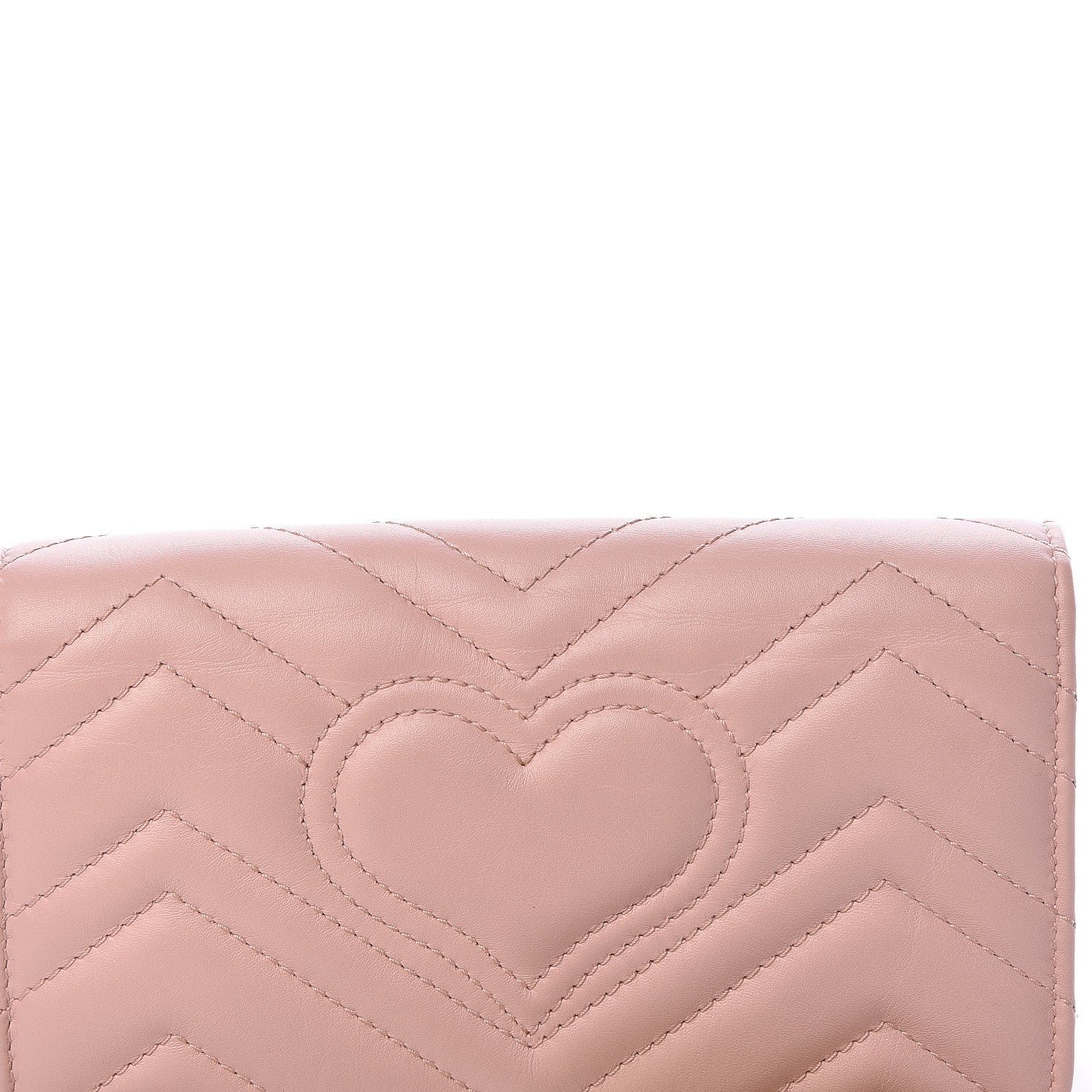Gucci Calfskin Matelasse GG Marmont Mini Bag Perfect Pink 9 of 10