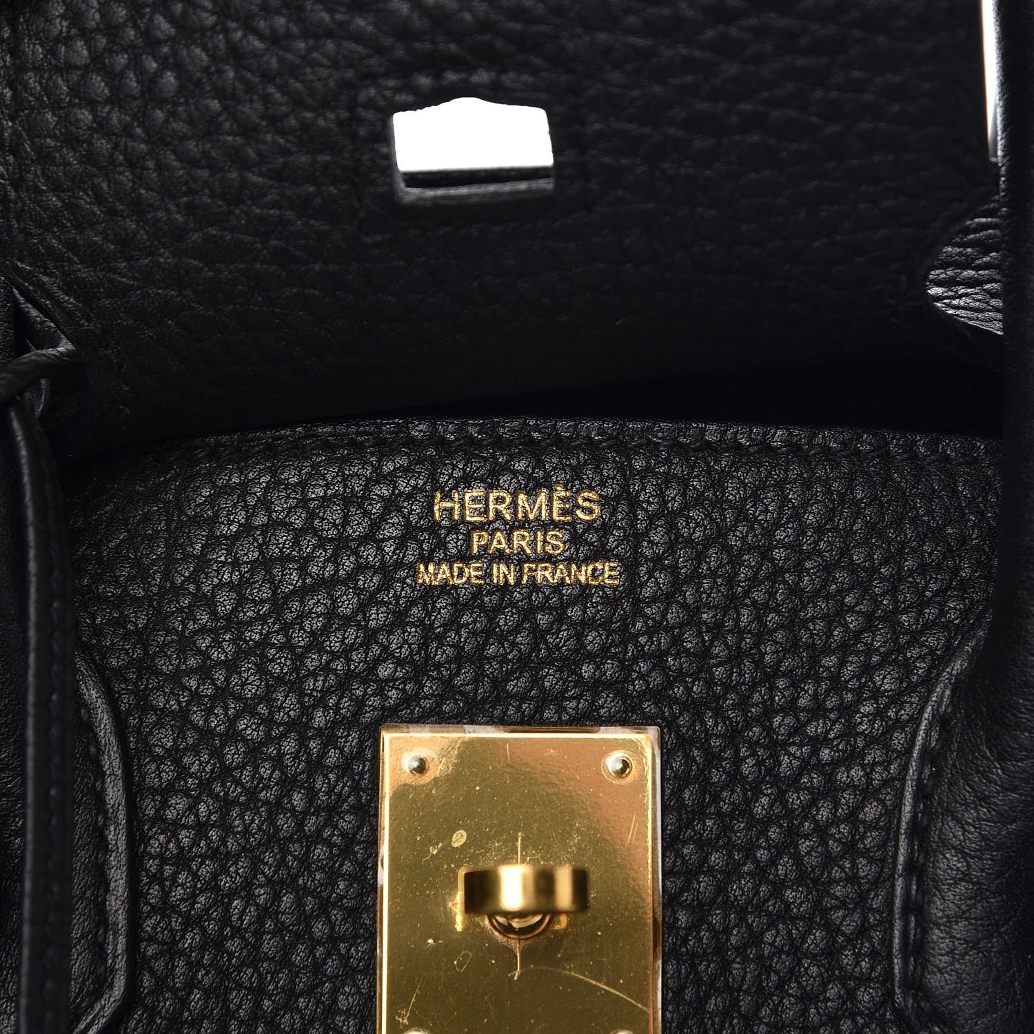 Hermes Fjord Birkin 35 Black 6 of 9
