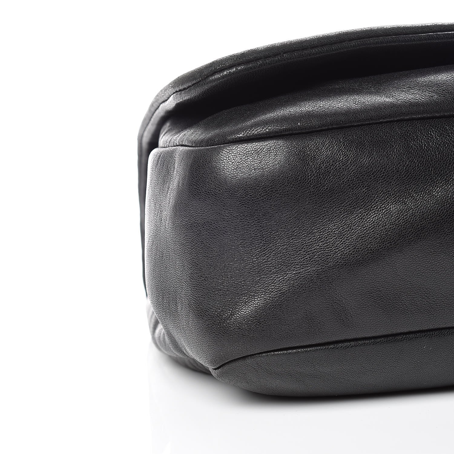 Chanel Lambskin Studded CC East West Flap Black 8 of 16