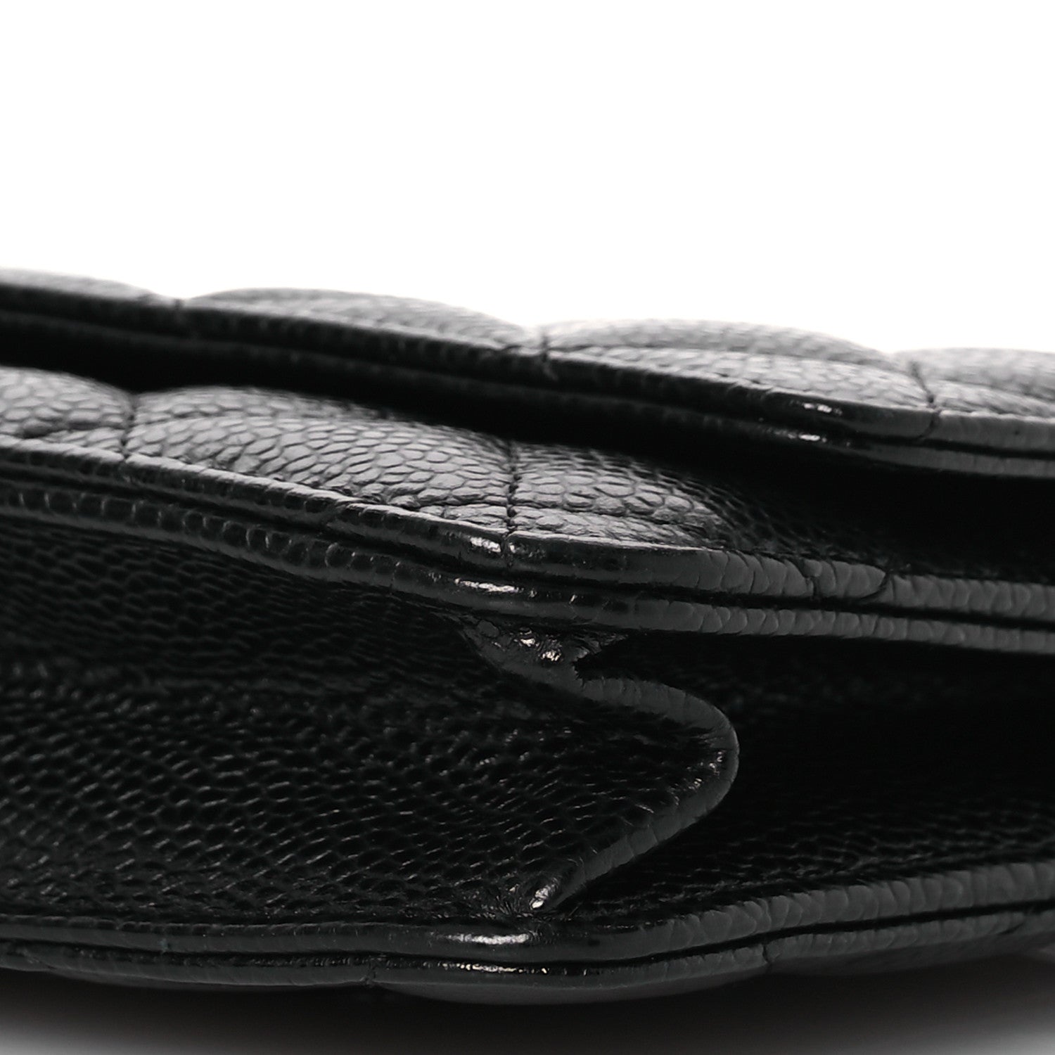 Chanel Caviar Quilted Wallet on Chain WOC Black 14 of 19