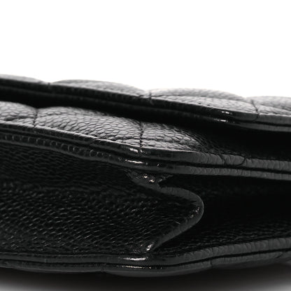Chanel Caviar Quilted Wallet on Chain WOC Black 14 of 19