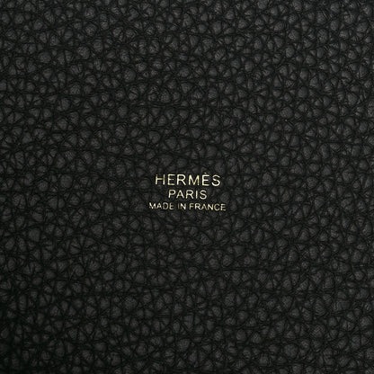 Hermes Taurillon Clemence Picotin Lock 22 MM Black 6 of 11