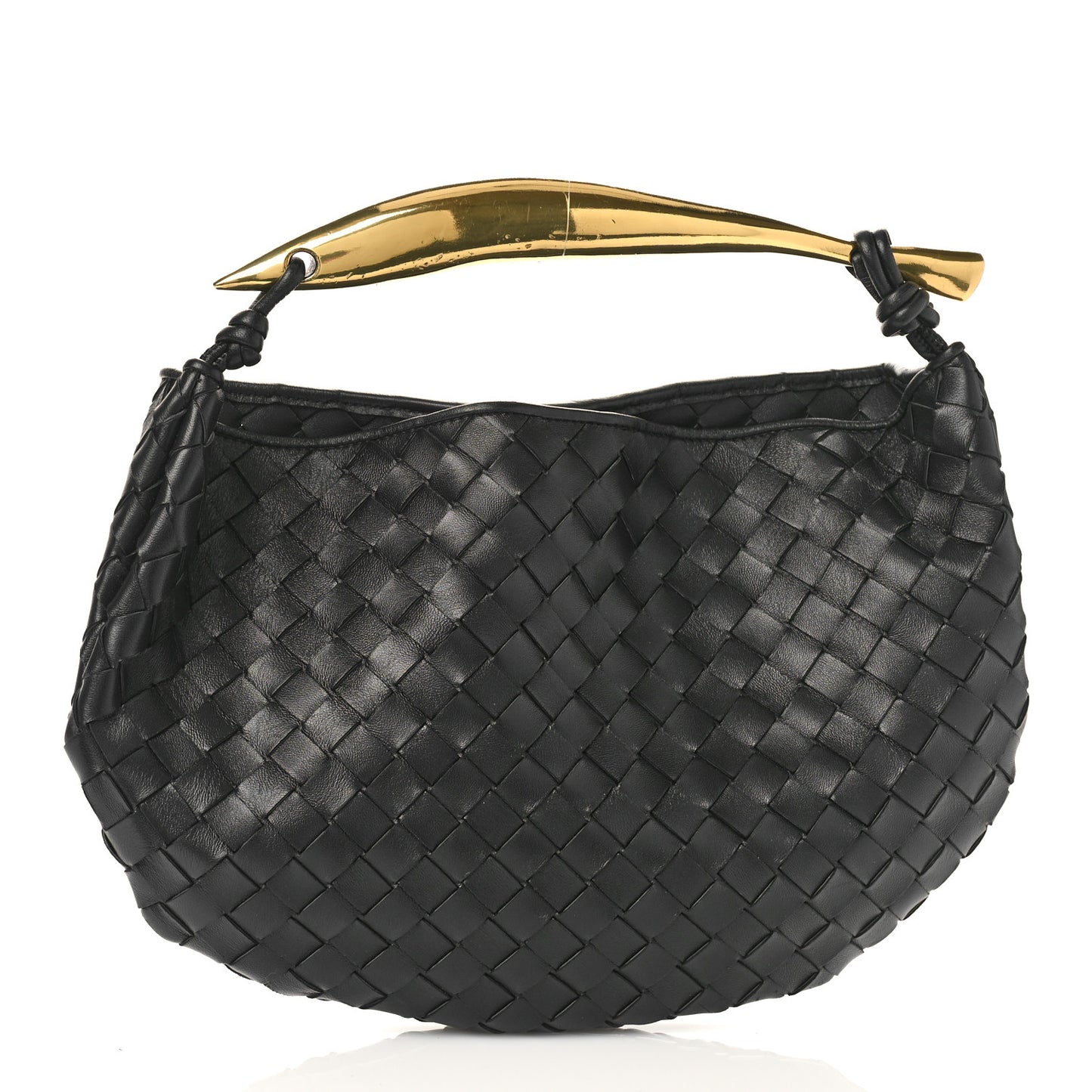 Nappa Intrecciato Sardine Bag Black