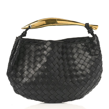 Bottega Veneta Nappa Intrecciato Sardine Bag Black 3 of 9