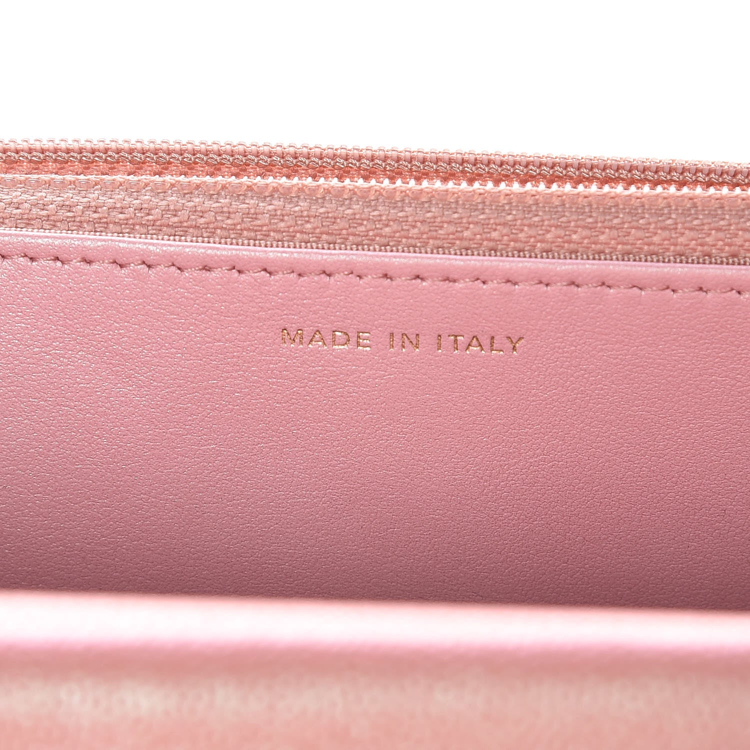 Chanel Iridescent Caviar Quilted Wallet on Chain WOC Rose Pink 7 of 10