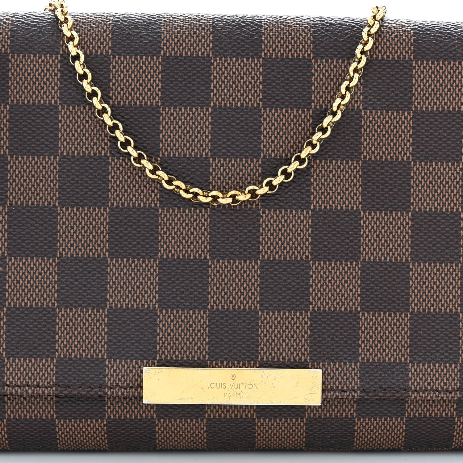 Louis Vuitton Damier Ebene Favorite MM 9 of 12