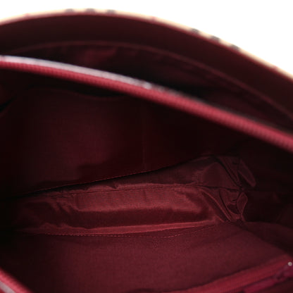 Burberry Canvas House Check Small Tote Red 5 of 9