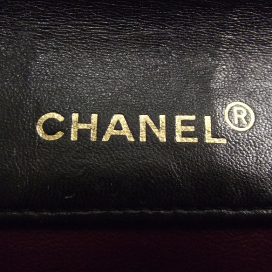 Lambskin Flap Black