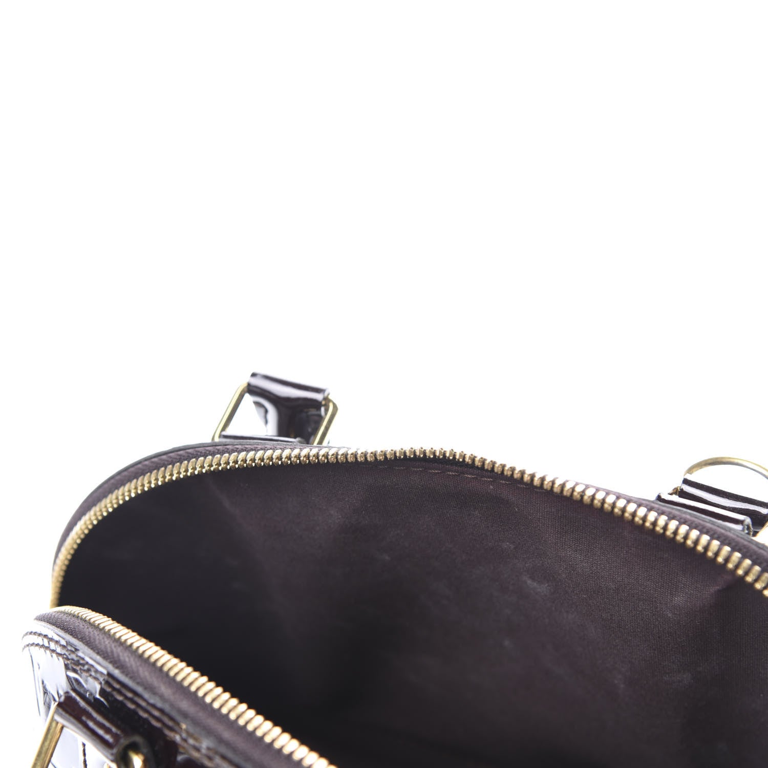 Louis Vuitton Vernis Alma BB Amarante 9 of 10