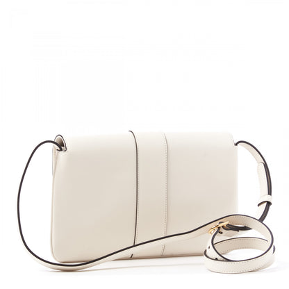 Gucci Calfskin Small Arli Flap Shoulder Bag Mystic White 3 of 9