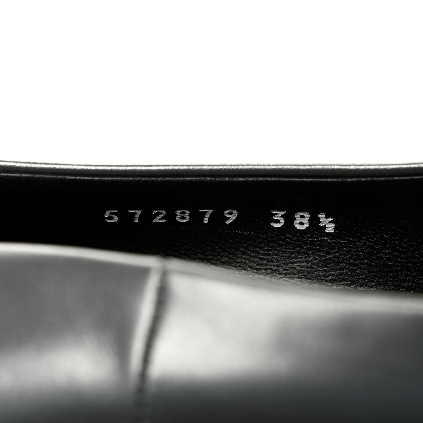 Metallic Nappa Square Knife 80mm Pumps 38.5 Silver