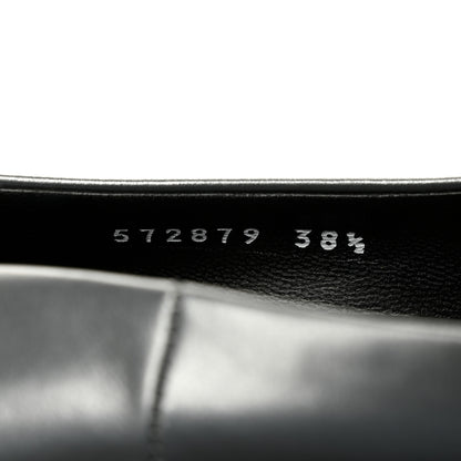 Balenciaga Metallic Nappa Square Knife 80mm Pumps 38.5 Silver 8 of 8