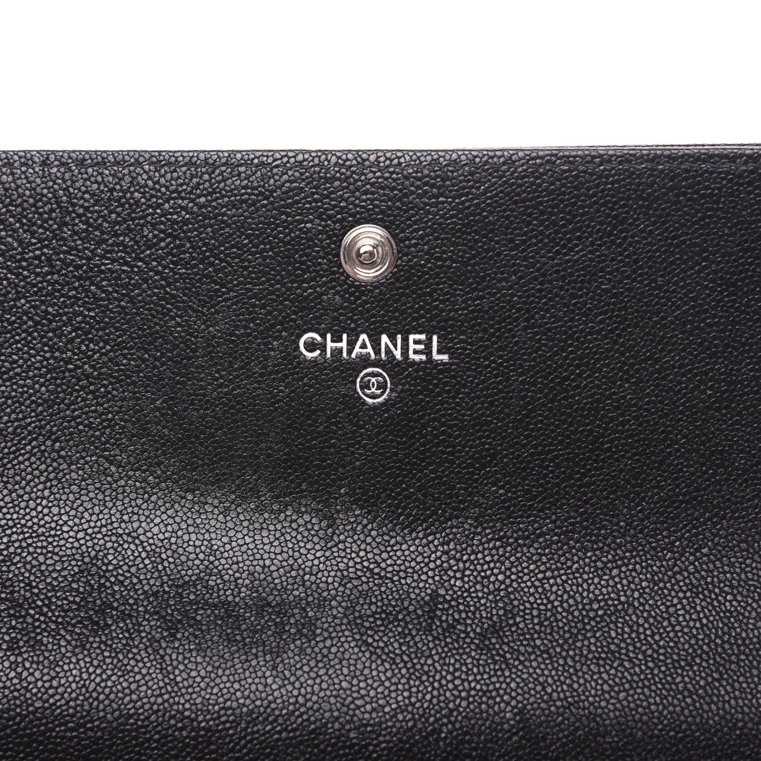 Chanel Caviar Quilted Boy Flap Wallet Black 5 of 13