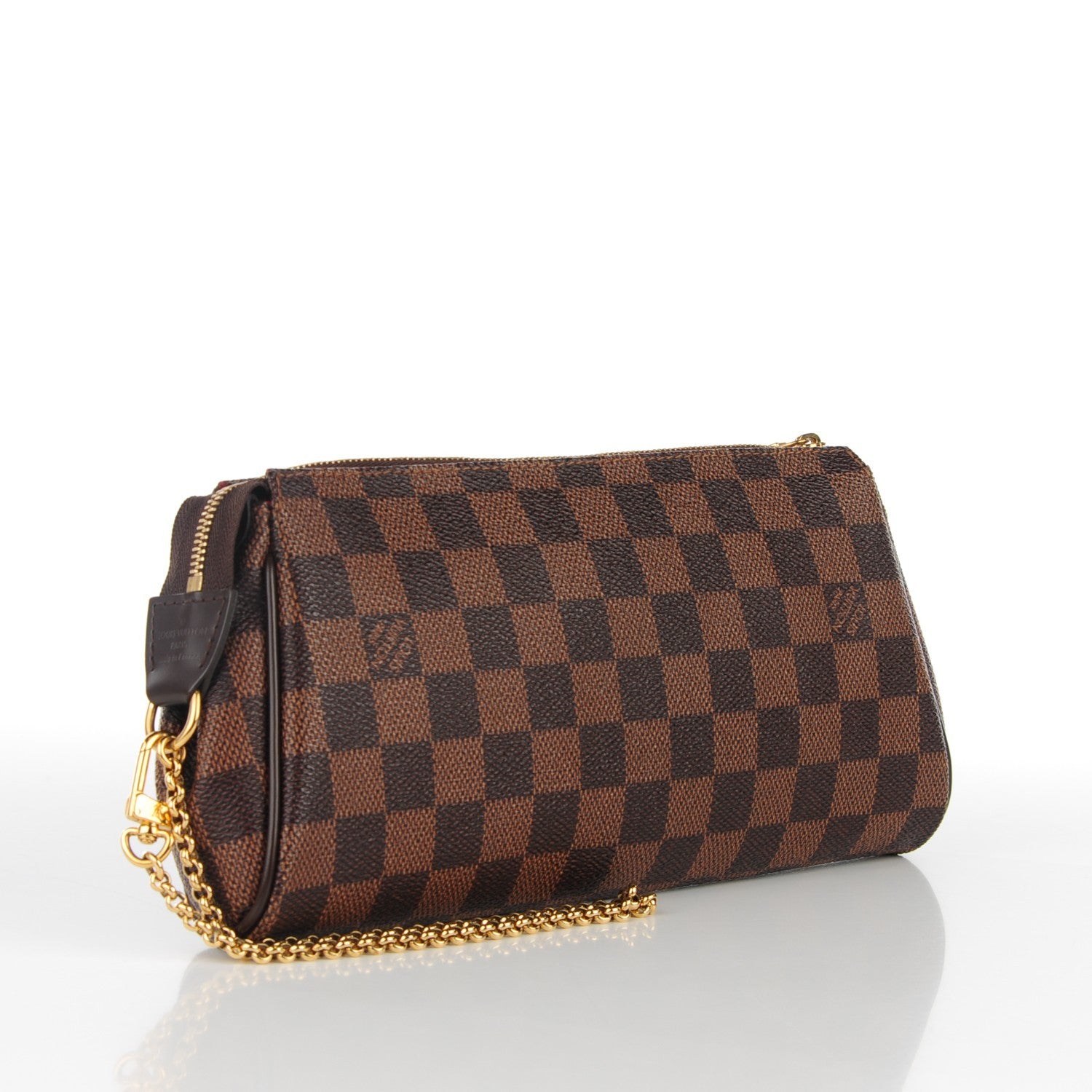 Louis Vuitton Damier Ebene Eva Clutch 3 of 15