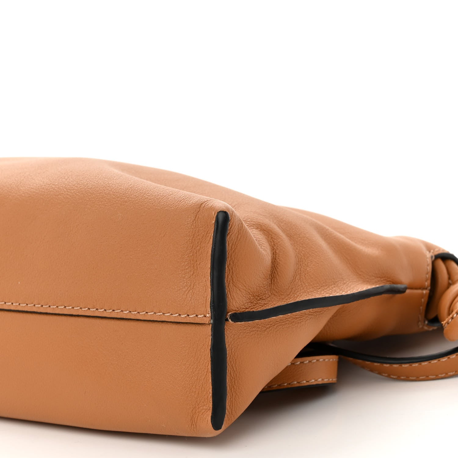 Loewe Nappa Flamenco Mini Knot Clutch Warm Desert 9 of 9